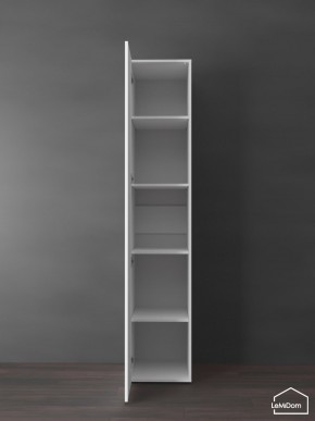 Шкаф Linnea MHR-1PO-2 2050х400х510 (Белый-М 11.1.2) в Нытве - nytva.ok-mebel.com | фото 4