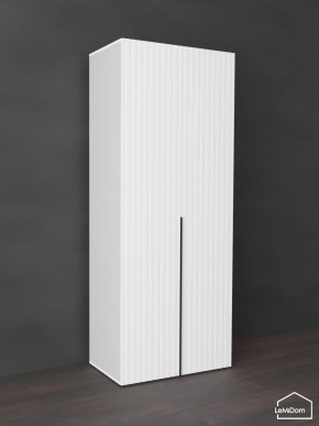 Шкаф Linnea MHR-2-2 2050х800х510 (Белый-М 11.1.2) в Нытве - nytva.ok-mebel.com | фото