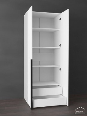 Шкаф Linnea MHR-2-4 2050х800х510 (Белый-М 11.1.1) в Нытве - nytva.ok-mebel.com | фото 5