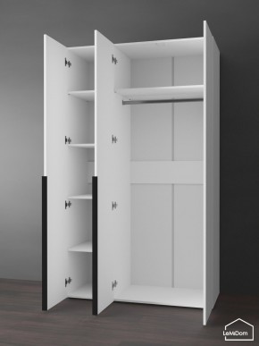 Шкаф Linnea MHR-3-1 2050х1200х510 (Белый-М 11.1.1) в Нытве - nytva.ok-mebel.com | фото 5