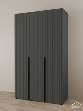 Шкаф Linnea MHR-3-1 2050х1200х510 (Графит-М 11.1.25) в Нытве - nytva.ok-mebel.com | фото