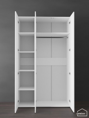 Шкаф Linnea MHR-3PO-1 2050х1200х510 (Белый-М 11.1.2) в Нытве - nytva.ok-mebel.com | фото 5