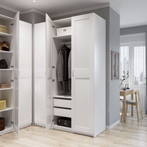 Шкаф МАКС однодверный, цвет белый в Нытве - nytva.ok-mebel.com | фото 4