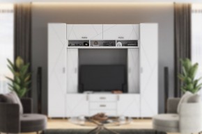 Шкаф настенный "Сандра" 1500 (Белый лофт) в Нытве - nytva.ok-mebel.com | фото 2
