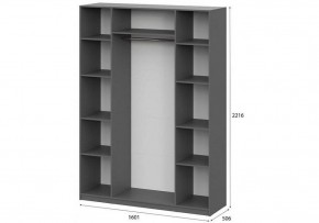 Шкаф платяной Даиго в Нытве - nytva.ok-mebel.com | фото 3