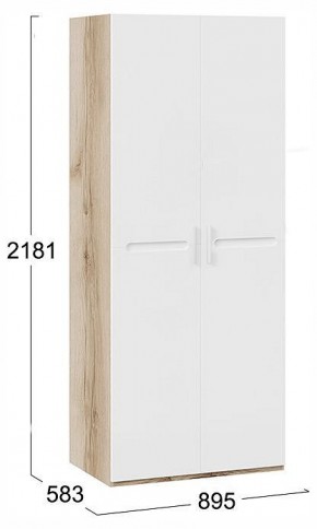 Шкаф платяной Фьюжн ТД-260.07.02 в Нытве - nytva.ok-mebel.com | фото 4