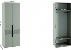 Шкаф платяной Ника в Нытве - nytva.ok-mebel.com | фото 3
