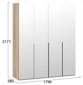 Шкаф платяной Порто СМ-393.07.109 в Нытве - nytva.ok-mebel.com | фото
