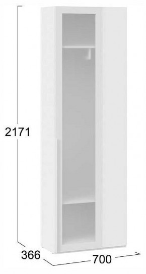 Шкаф платяной Порто СМ-393.07.233 в Нытве - nytva.ok-mebel.com | фото 4