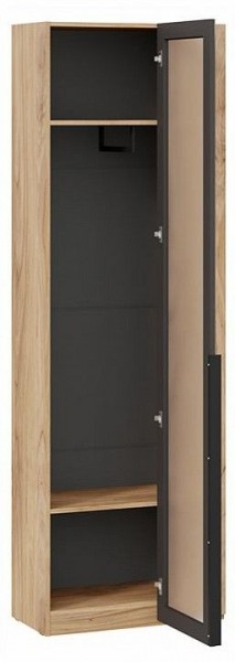 Шкаф платяной Порто СМ-393.07.233 в Нытве - nytva.ok-mebel.com | фото 2