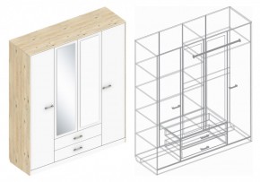 Шкаф "Милана" 4-х створчатый в Нытве - nytva.ok-mebel.com | фото 3