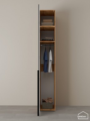 Шкаф с антресолью Linnea MHR-1A-1 2450х400х510 (ДВ-М 11.1.25) в Нытве - nytva.ok-mebel.com | фото 4