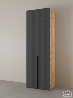 Шкаф с антресолью Linnea MHR-2A-2 2450х800х510 (ДВ-М 11.1.25) в Нытве - nytva.ok-mebel.com | фото