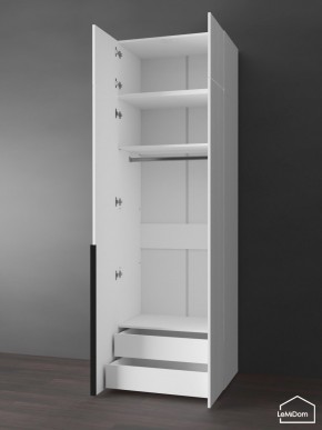 Шкаф с антресолью Linnea MHR-2A-3 2450х800х510 (Белый-М 11.1.2) в Нытве - nytva.ok-mebel.com | фото 5