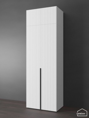 Шкаф с антресолью Linnea MHR-2A-3 2450х800х510 (Белый-М 11.1.2) в Нытве - nytva.ok-mebel.com | фото 7
