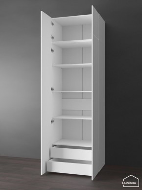 Шкаф с антресолью Linnea MHR-2POA-4 2450х800х510 (Белый-М 11.1.2) в Нытве - nytva.ok-mebel.com | фото 5