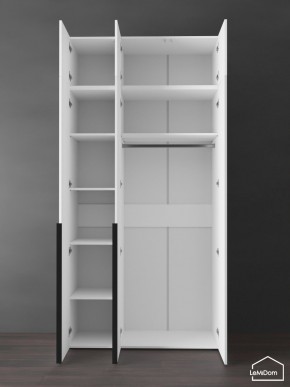 Шкаф с антресолью Linnea MHR-3A-1 2450х1200х510 (Белый-М 11.1.1) в Нытве - nytva.ok-mebel.com | фото 5