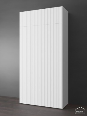 Шкаф с антресолью Linnea MHR-3POA-1 2450х1200х510 (Белый-М 11.1.2) в Нытве - nytva.ok-mebel.com | фото