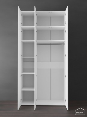 Шкаф с антресолью Linnea MHR-3POA-1 2450х1200х510 (Белый-М 11.1.2) в Нытве - nytva.ok-mebel.com | фото 4
