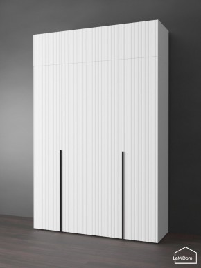 Шкаф с антресолью Linnea MHR-4A-1 2450х1600х510 (Белый-М 11.1.2) в Нытве - nytva.ok-mebel.com | фото