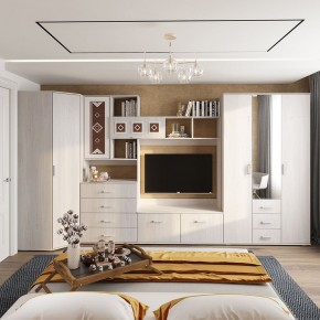 Шкаф угловой Белла (Ясень белый) в Нытве - nytva.ok-mebel.com | фото 3