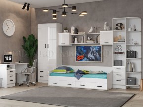 ВЕГА NEW Шкаф (Белый глянец/белый) в Нытве - nytva.ok-mebel.com | фото 3
