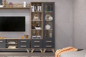 Шкаф-витрина 450 Вега Скандинавия в Нытве - nytva.ok-mebel.com | фото 8