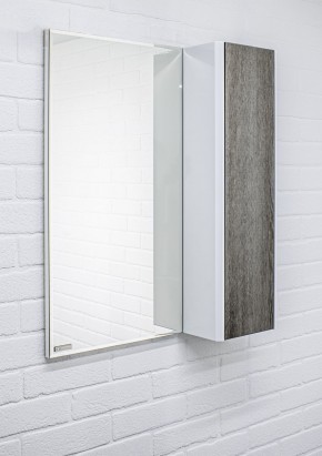 Шкаф-зеркало Uno 60 Дуб серый левый/правый Домино (DU1503HZ) в Нытве - nytva.ok-mebel.com | фото 9