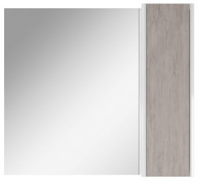 Шкаф-зеркало Uno 80 Дуб серый левый/правый Домино (DU1504HZ) в Нытве - nytva.ok-mebel.com | фото 5