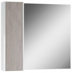 Шкаф-зеркало Uno 80 Дуб серый левый/правый Домино (DU1504HZ) в Нытве - nytva.ok-mebel.com | фото 6
