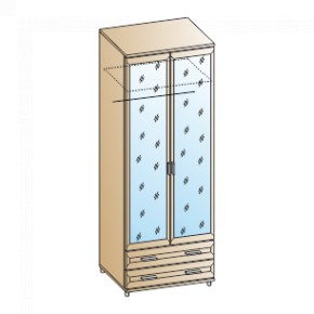 Спальня Мелисса композиция 5 (Гикори Джексон светлый) в Нытве - nytva.ok-mebel.com | фото 6