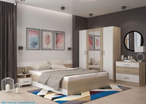 Спальный гарнитур Леси + 4-х створчатый шкаф в Нытве - nytva.ok-mebel.com | фото