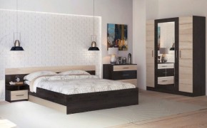 Спальный гарнитур Леси + 4-х створчатый шкаф в Нытве - nytva.ok-mebel.com | фото 2
