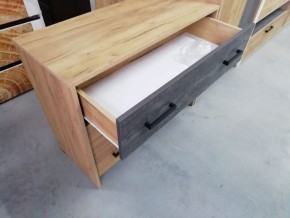 Спальный гарнитур МСП-1 (Дуб золотой/Камень темный) 1600 в Нытве - nytva.ok-mebel.com | фото 18