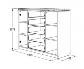 Спальный гарнитур Ольга-13 (модульный) в Нытве - nytva.ok-mebel.com | фото 17