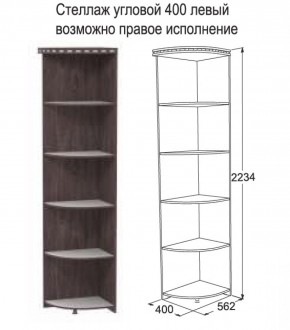 Спальный гарнитур Ольга-13 (модульный) в Нытве - nytva.ok-mebel.com | фото 35