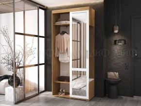 СТЕЛЛА-1 Прихожая (ЛДСП) дуб крафт/белый в Нытве - nytva.ok-mebel.com | фото 3