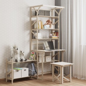 Стеллаж+стол со стойкой Конструктор Арт.СRСт2-1 в Нытве - nytva.ok-mebel.com | фото 4