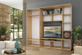 Стенка Алегро (СТЛ.111.03) Дуб дикий/Белый в Нытве - nytva.ok-mebel.com | фото 2