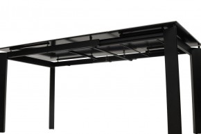 Стол CORNER 120 HIGH GLOSS STATUARIO керамика, стекло/ черный каркас, ®DISAUR в Нытве - nytva.ok-mebel.com | фото 9