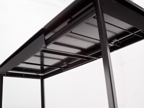 Стол CREMONA 140 HIGH GLOSS STATUARIO Белый мрамор глянцевый, керамика/ черный каркас, ®DISAUR в Нытве - nytva.ok-mebel.com | фото 6