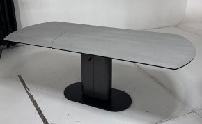 Стол KAI 140 TL-58 поворотная система раскладки, испанская керамика / Темно-серый / Черный, ®DISAUR в Нытве - nytva.ok-mebel.com | фото 4