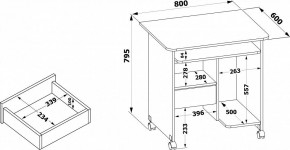 Стол компьютерный КСТ-10.1 в Нытве - nytva.ok-mebel.com | фото 4