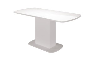Стол обеденный Соренто 2 раздвижной (Белый) в Нытве - nytva.ok-mebel.com | фото