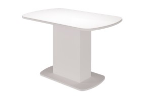 Стол обеденный Соренто (Белый глянец) в Нытве - nytva.ok-mebel.com | фото 2