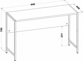 Стол письменный СПМ-400.9 в Нытве - nytva.ok-mebel.com | фото 3