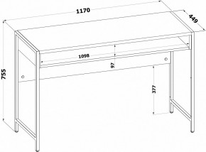 Стол письменный СПМ-401 в Нытве - nytva.ok-mebel.com | фото 3