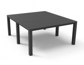 Стол раскладной Джули (Julie Double table 2 configurations) Графит в Нытве - nytva.ok-mebel.com | фото 3