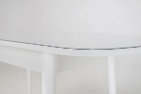 Стол раскладной со стеклом (опоры массив цилиндрический) "Хоста" в Нытве - nytva.ok-mebel.com | фото 6