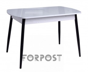 Стол раздвижной со стеклянной столешницей (BLACK, WHITE) в Нытве - nytva.ok-mebel.com | фото 3